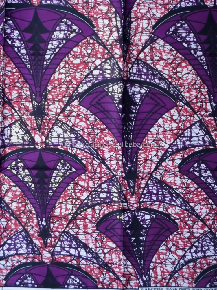 African Real Wax Prints Veritable Real Wax Printed Fabric Cotton Imitation Real Wax Fabric