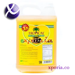 TROPICAL Cooking Oil JERRYCAN 5 Liter | Indonesia Origin | Popular cheap halal certified palm oil