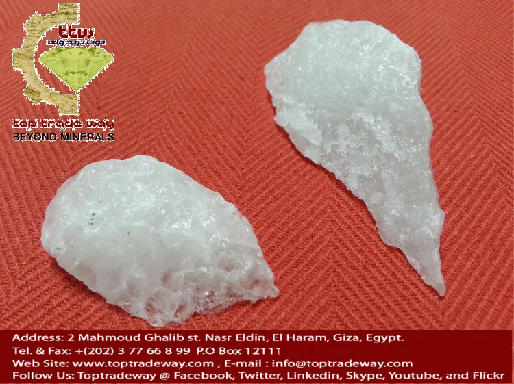 
High Purity Transparent Quartz 
