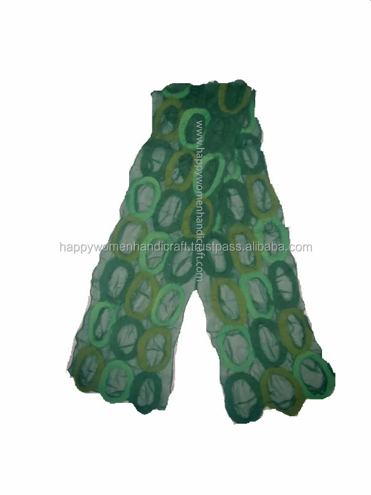 Felt Merino Circle Wool Scarves