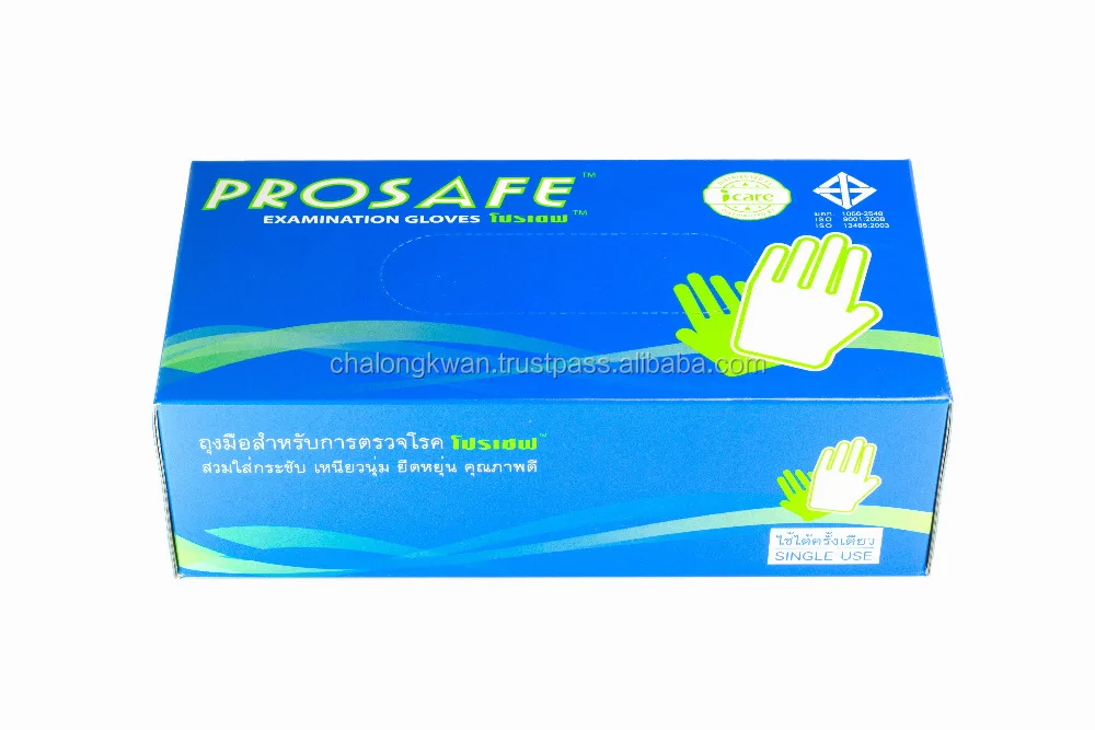 
Disposable Latex With Extra Thickness (Prosafe, Progen, Latex Examination) 