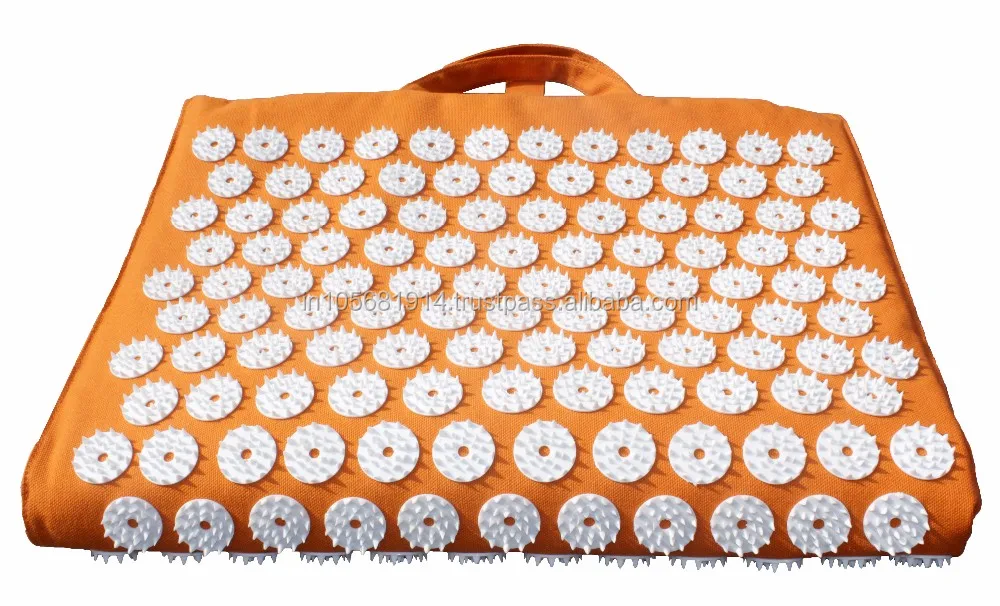 2021 Best quality Popular Shakti Nail Mat spike without glue Acupressure therapy Massage Mat Indian supplier