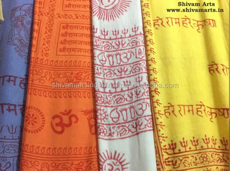 Indian Block Print Sarong Beach Wrap Cotton Sarong Pareo Block Print Scarf Summer Beach Pareo Size 100*200 CM