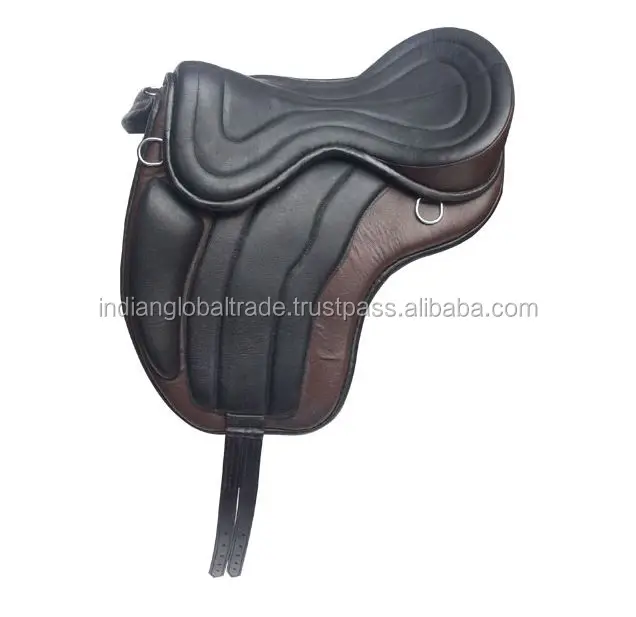 Индийское синтетическое седло без троса | Седло для упражнений для лошадей, седла для лошадей из синтетического волокна