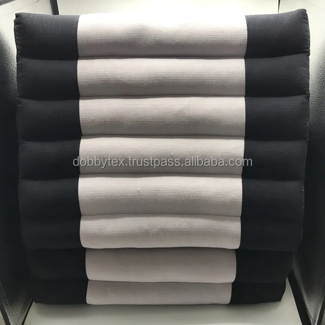 Dobbytex Natural Organic Plain Fabric Cotton Triangle Pillow