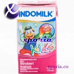INDOMILK UHT KIDS VANILLA 115ml | Indonesia Origin | Cheap popular halal uht cow milk for children with delicious flavours