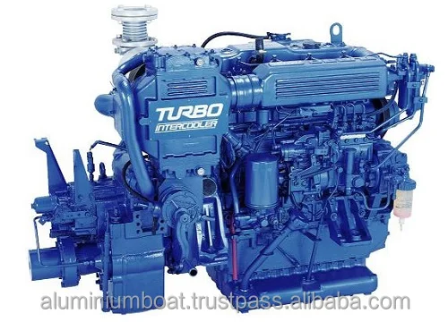 
4 Cylinders ISUZU UM4B Series Inboard Engine Position Marine Diesel Engines Boat For Sale From Japan 