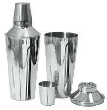 Barware king International Wine Tester Corkscrew Steel Bar Set  Stainless  Steel  Bar  Set  Ice  Bucket  with  Cocktail Shakers