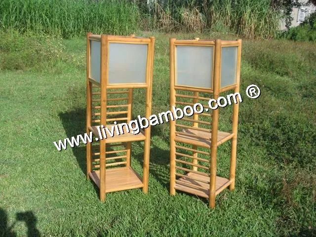 BAMBOO FURNITURE, CANA BROWN BAMBOO BED