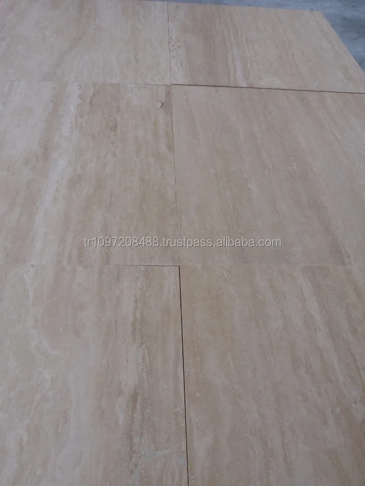 
Vein Cut Light Travertine tiles and slabs from Turkey 