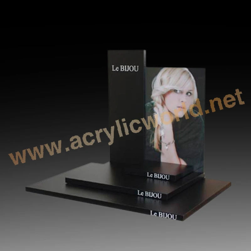 White Acrylic Jewelry Display for Bangle/acrylic jewelry display stand
