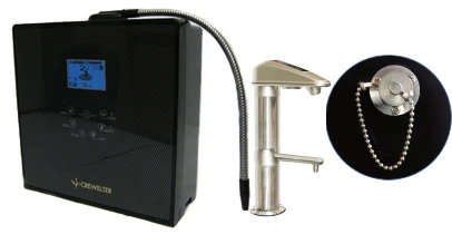 Alkaline Water Ionizer CREWELTER 9 Plates Ionized Home Appliances Treatment