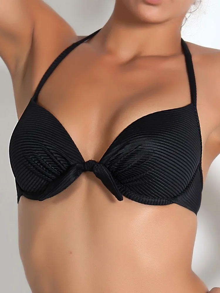 Miorre Neck Tie Women Swimwear Bikini