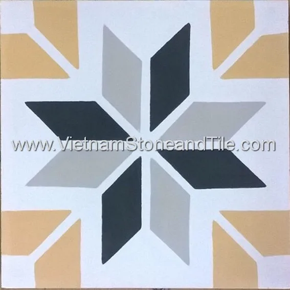 VST Product From Vietnam Encaustic Handmade Cement Tiles in Terrazzo Finish