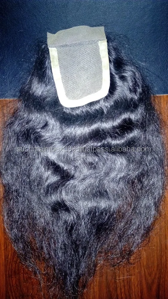  Двойные вьющиеся натуральные волосы remy крупные от поставщика в Индии