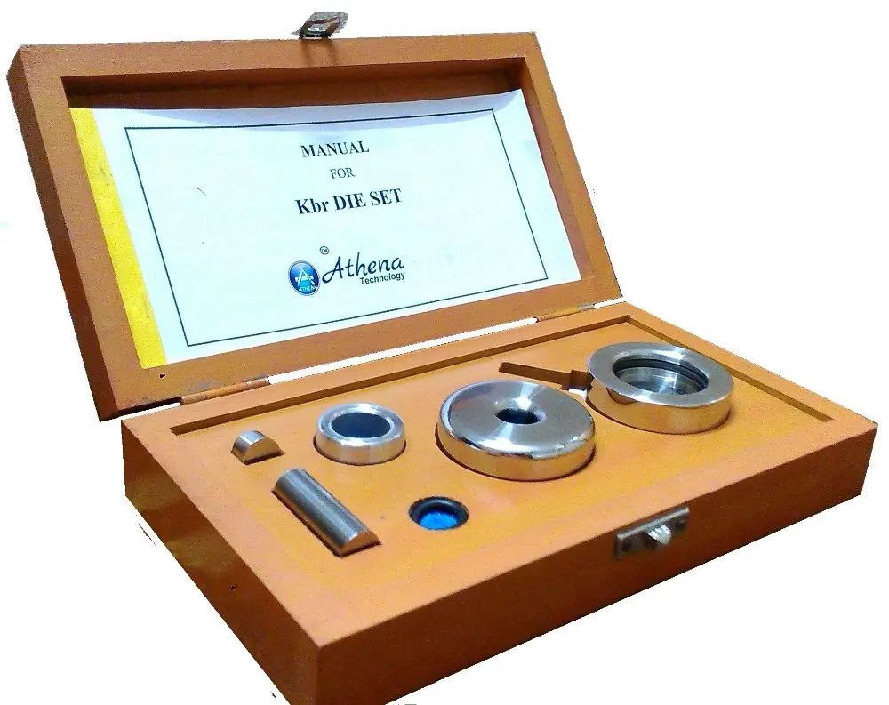 Evacuable KBr & Briquetting Pellet Dies