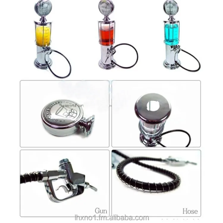  2016 Новый мини Креативный дизайн 1000 мл портативный диспенсер для газированных напитков/бар Батлер металлический двойной пистолет вина подарок