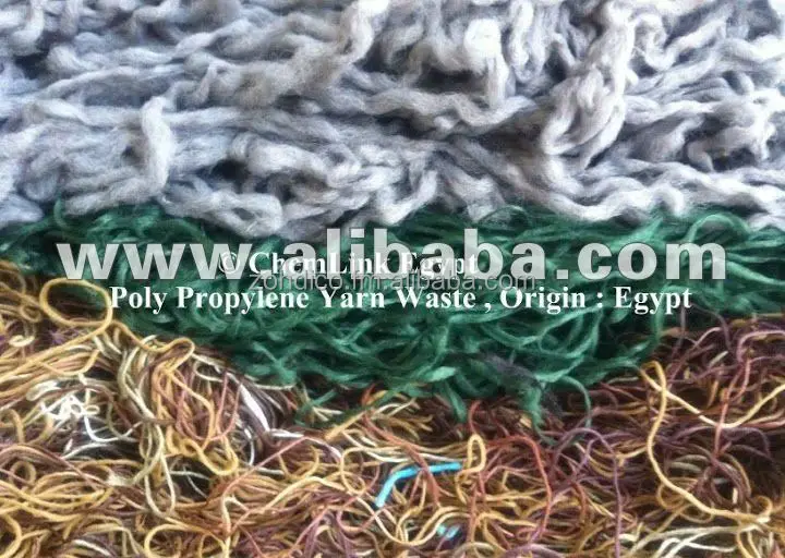 
Polypropylene Yarn Waste - off Grade ( BCF & CF ) Bulk Continuous Filament & Continuous Filament 