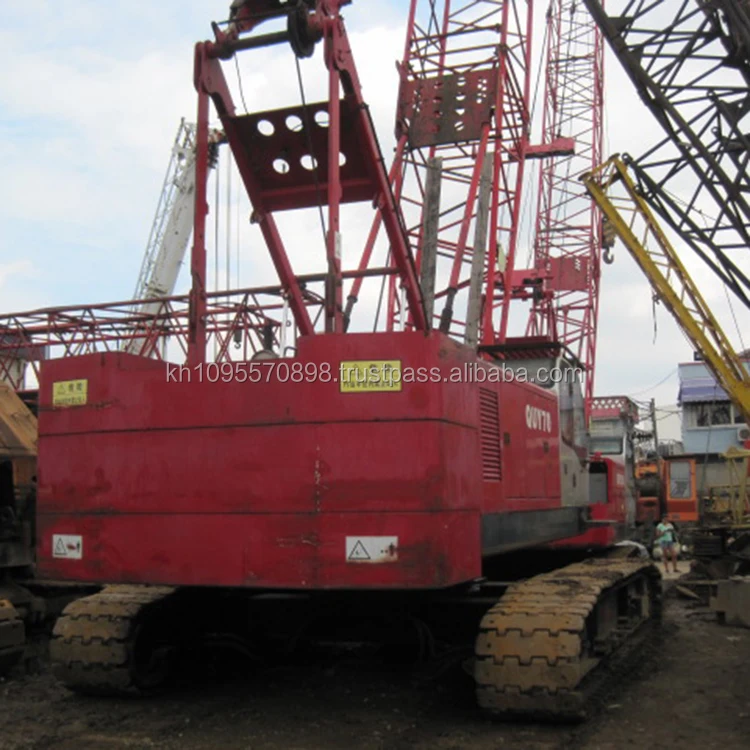 China FUSHUN QUY70 crawler crane for sale,China 70ton crawler crane in Shanghai