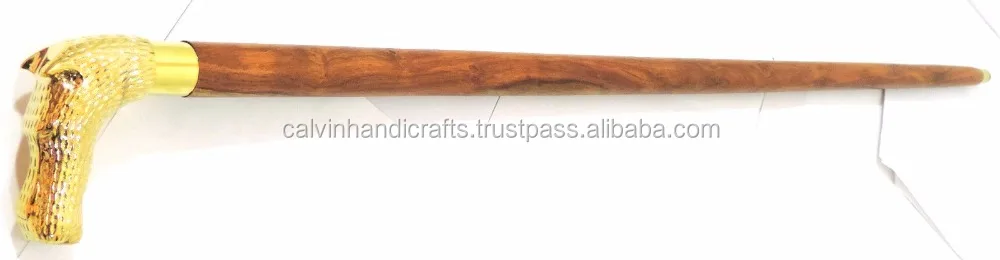 Красивая Золотая лошадь ручка трость/декоративная трость/старинная коричневая деревянная трость CHWKS35047