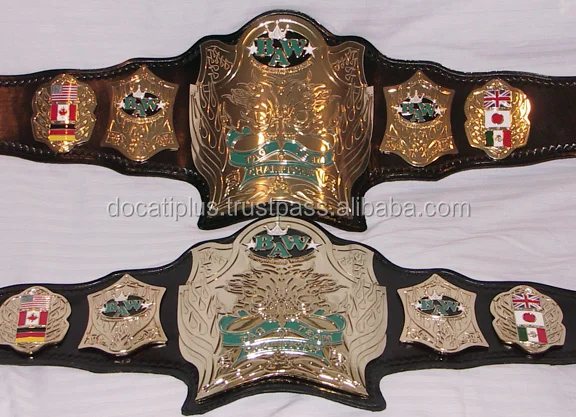Customized championship belt