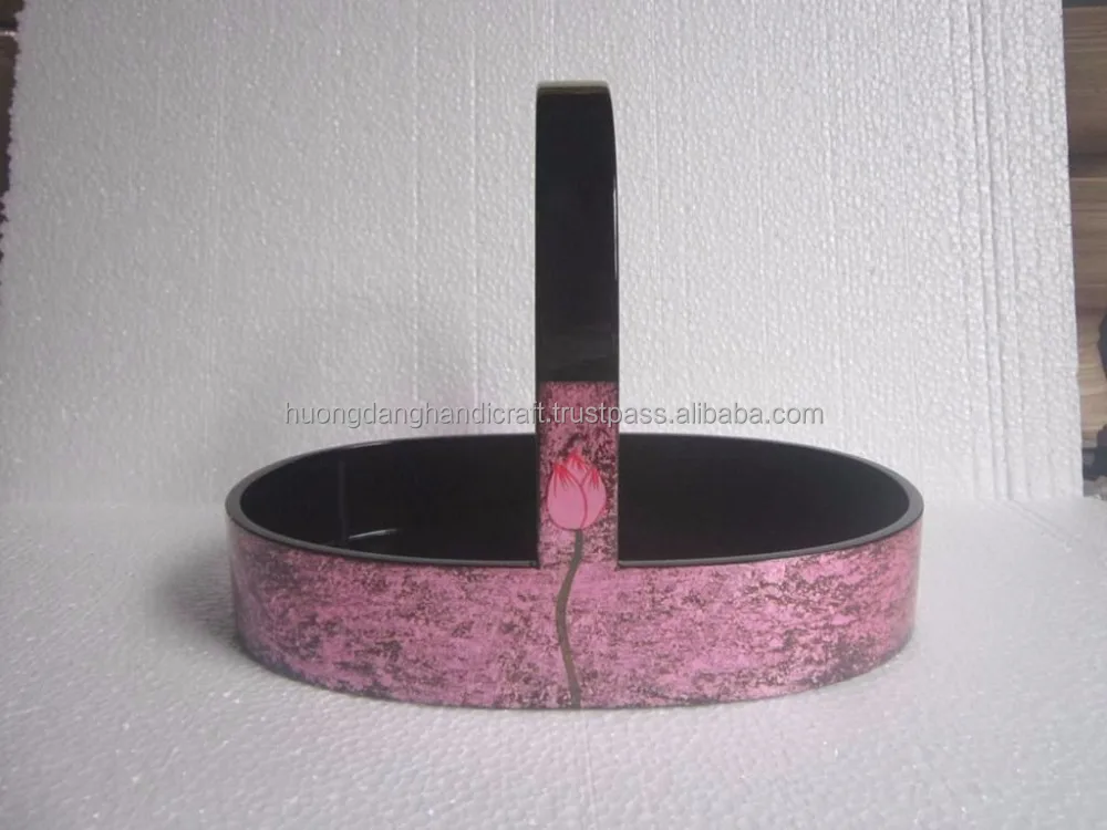 Competitive Price, Special Item Oval Lacquer Tray Vietnam