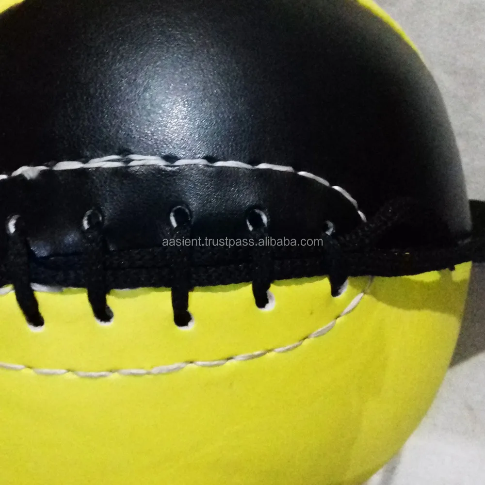 High Quality Leather Boxing Speed Bag MMA Double End Dodge Ball Punching Training