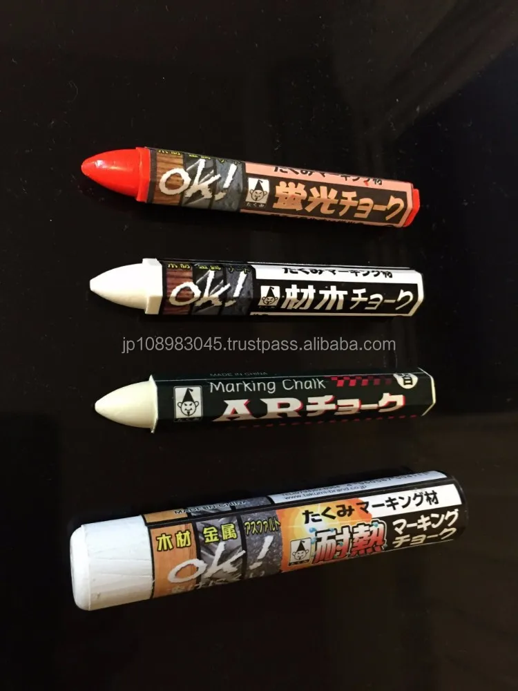 Mitsubishi Uni marking chalk made in Japan factory wax pen for industrial use