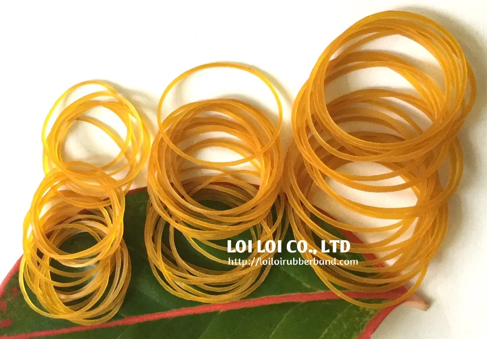 Non-toxic Natural 100% Pure Elastic Rubber Band eco-friendly - Good Use Natural Rubber Band For Money best selling