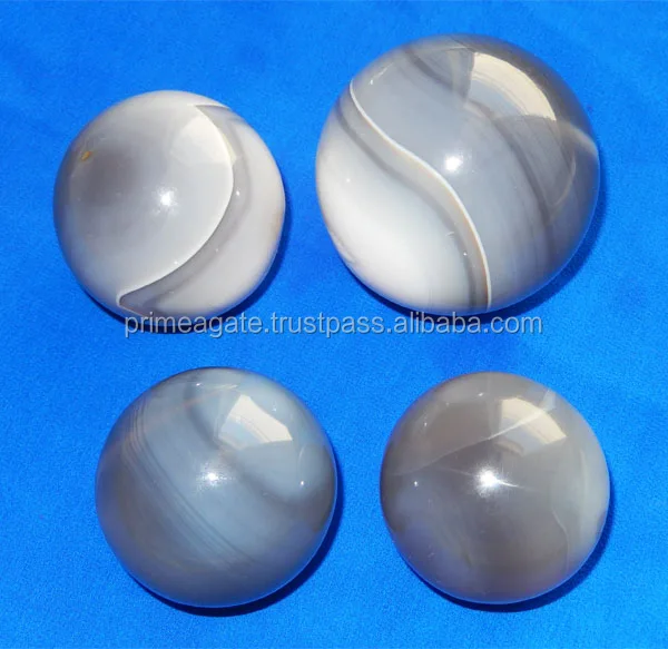 Latest High quality gemstone Banded Agate Balls | Prime Agate Exports | India