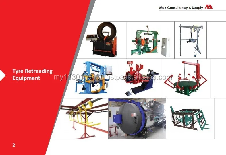 Malaysia Preferred Franchising Program of Tyre Retreading Industries Quality Assured Tailored Made Rubber Compound