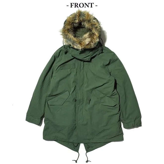 High quality long coat men m65 parka for industrial use , some color also available