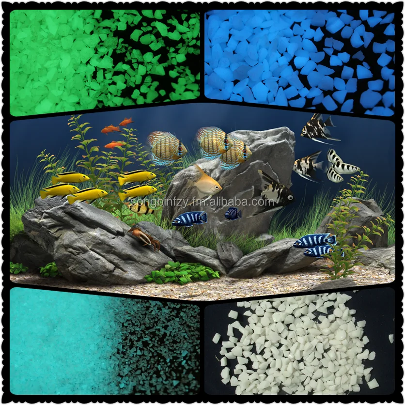 
 Glow in the dark stone / pebble / cobble / rubble / fragment  