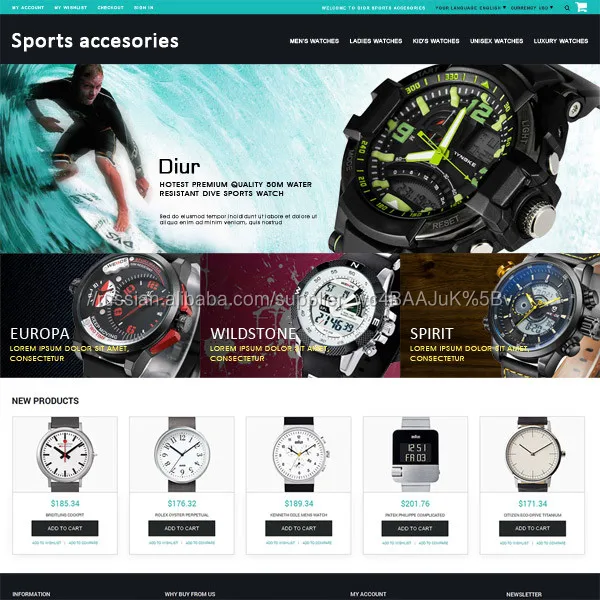 B2B2C Бесплатный Шаблон Веб-Сайта для Электронной Коммерции и с Magento SEO Службы