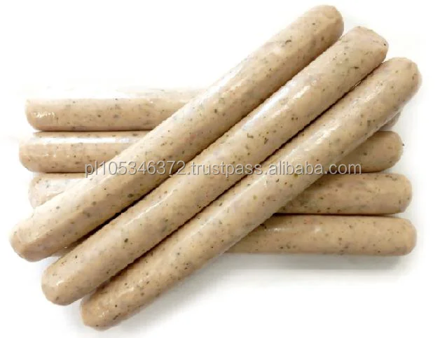 Wholesale Good Quality Packaging Pork Beef Hot Dog Sausages Wieners With Spicy White
