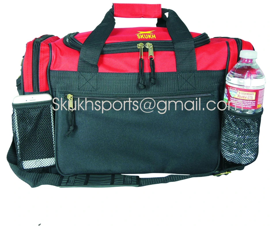 customizable gym bags Duffel Bag Sport Travel Carry-On Workout Gym Red Black Blue Gold Gray CANVAS DUFFLE