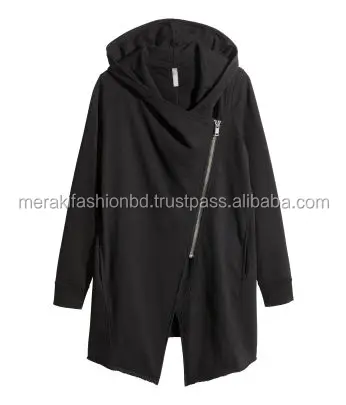 Ecoach OEM Wholesale Simple Design Cartoon Hooded Thicken Long Sleeve Solid Jumpsuit sweat shirt