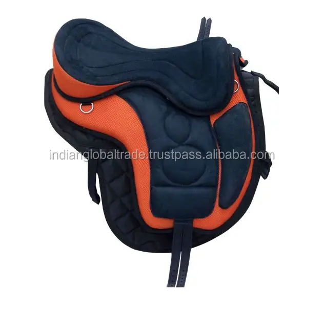 Индийское бездорожье седло лошади | Синтетическое бездорожье седло из натуральной кожи
