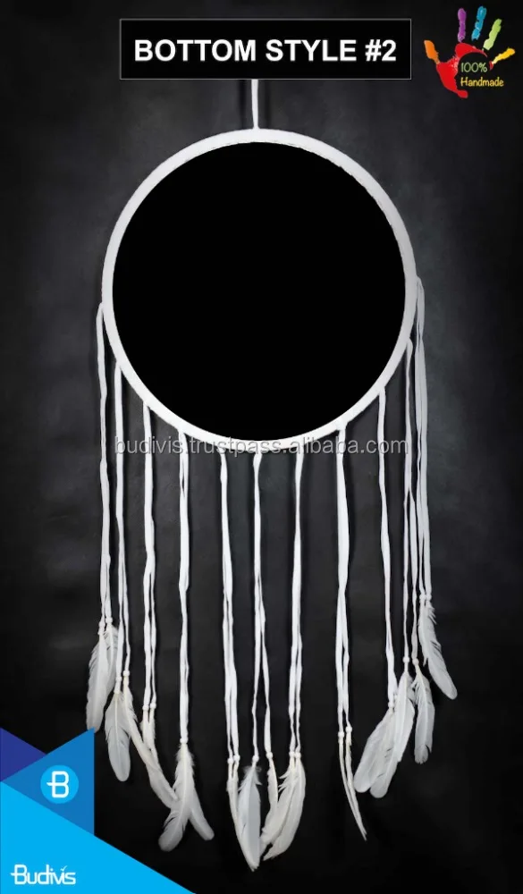 Black Dream Catcher Crochet custom design bali indonesia handmade , Wall Hanging Dream Catcher Home Decoration