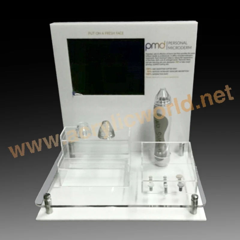 Factory Acrylic lcd display stand/LCD TV display shelf