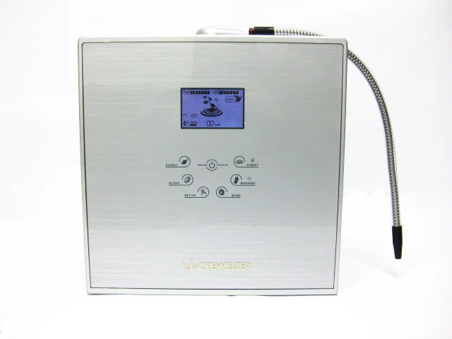 Alkaline Water Ionizer CREWELTER 9 Plates Ionized Home Appliances Treatment