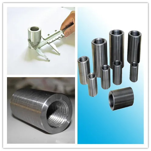 Rebar Coupler as threaded connectors for reinforcing bars