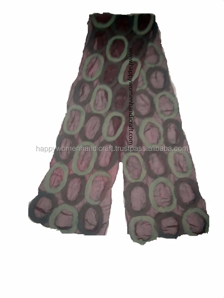 Felt Merino Circle Wool Scarves