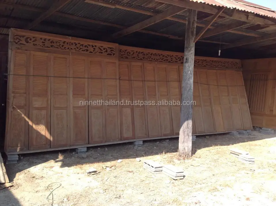 
Wood panel wall Thailand 