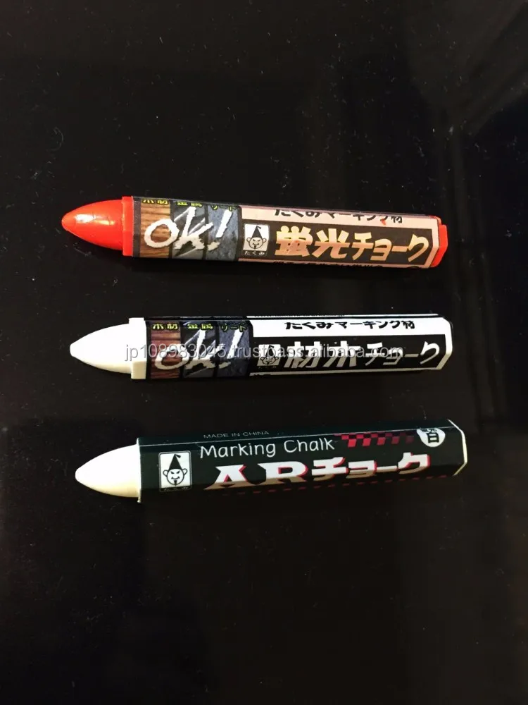 Mitsubishi Uni marking chalk made in Japan factory wax pen for industrial use