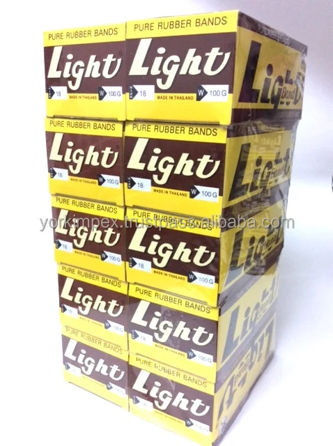 Light Band Rubber Bands Box Thailand