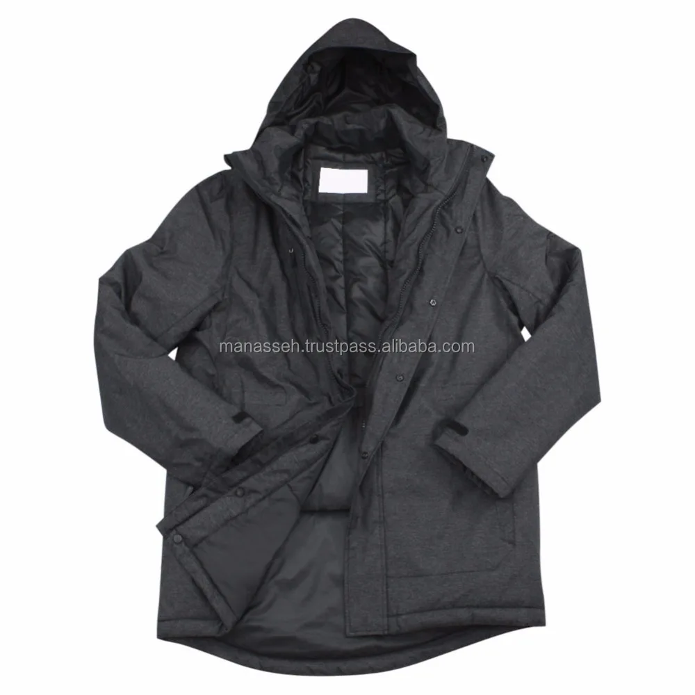 Custom Winter Coaches Jacket Low MOQ Custom Winter Jackets Wholesale Men Nylon Coaches Jacket