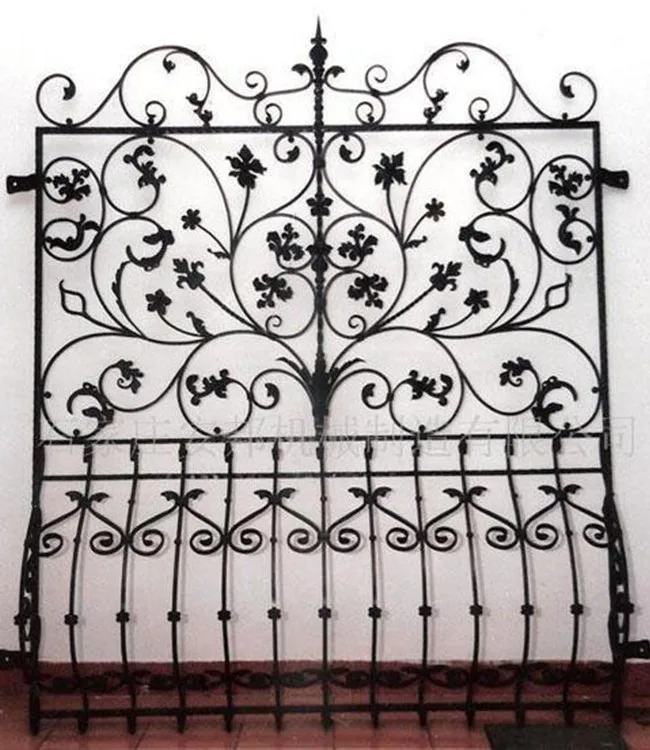 Security Luxury Noble European Design Customized Metal Aluminum Wrought Iron Window Grill Design Window