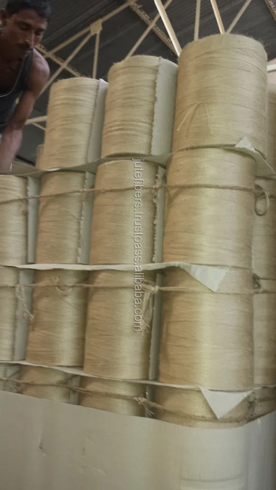High Quality 100% Natural Jute Fiber Cheap Price Jute Yarn Hessian Quality Jute Yarn Attractive Price Factory Manufacturer