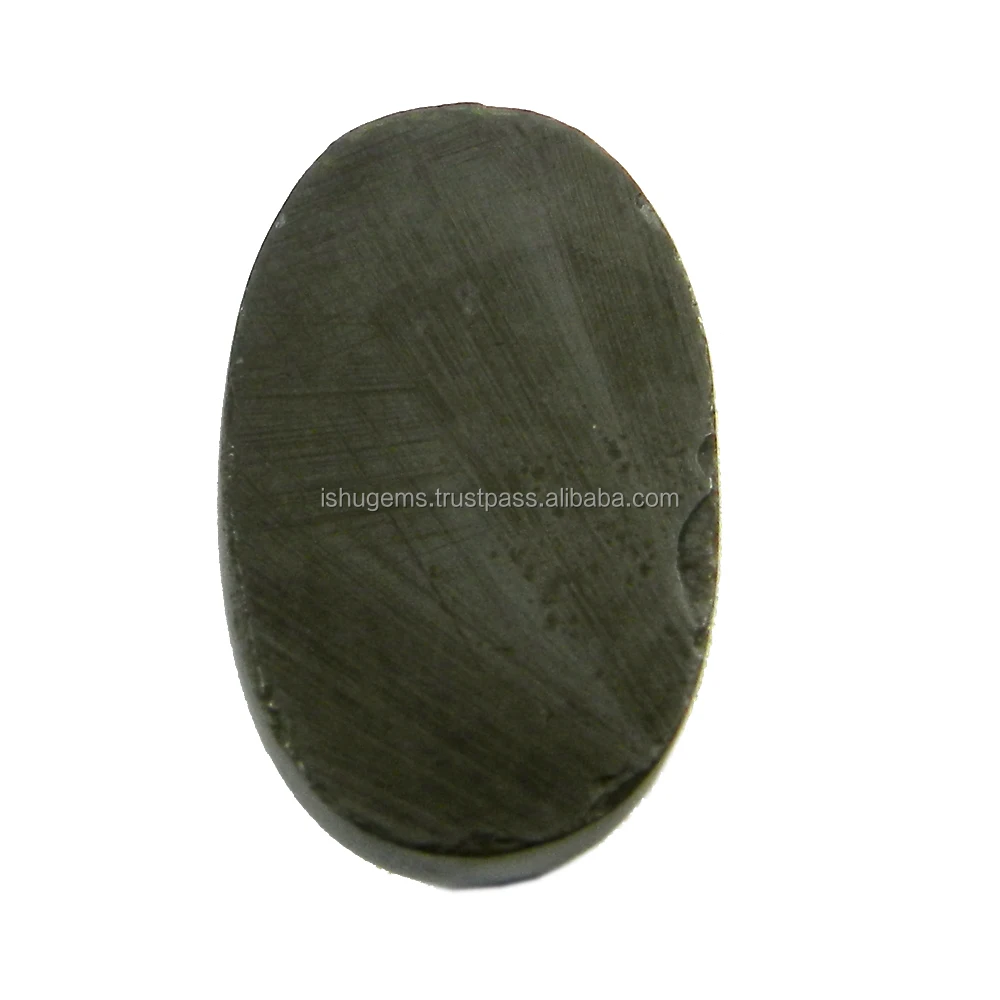 Best Stone Natural Hematite 14x23mm Oval Cab 6.20 gms gemstone for jewellery IG1745